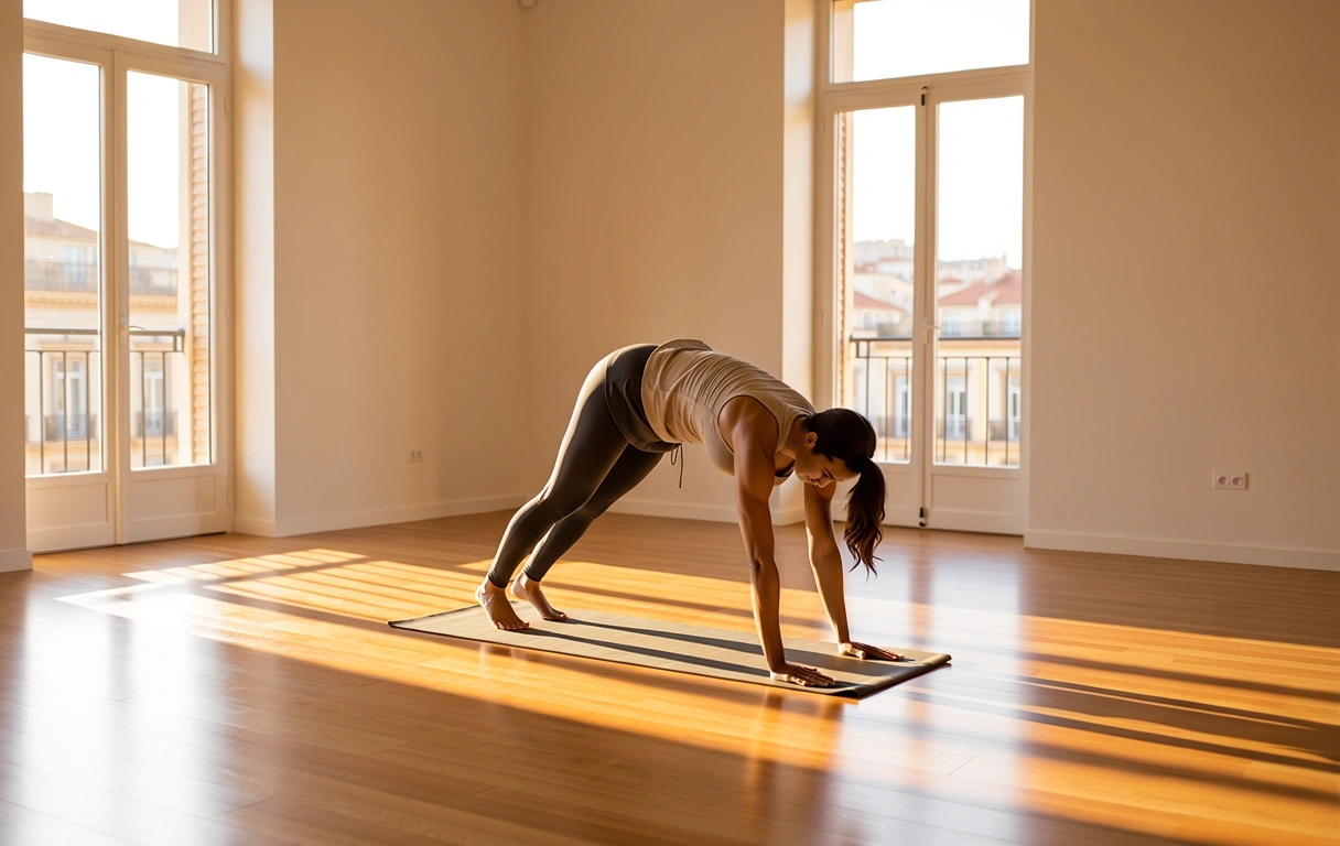 Estiramientos suaves y relajación